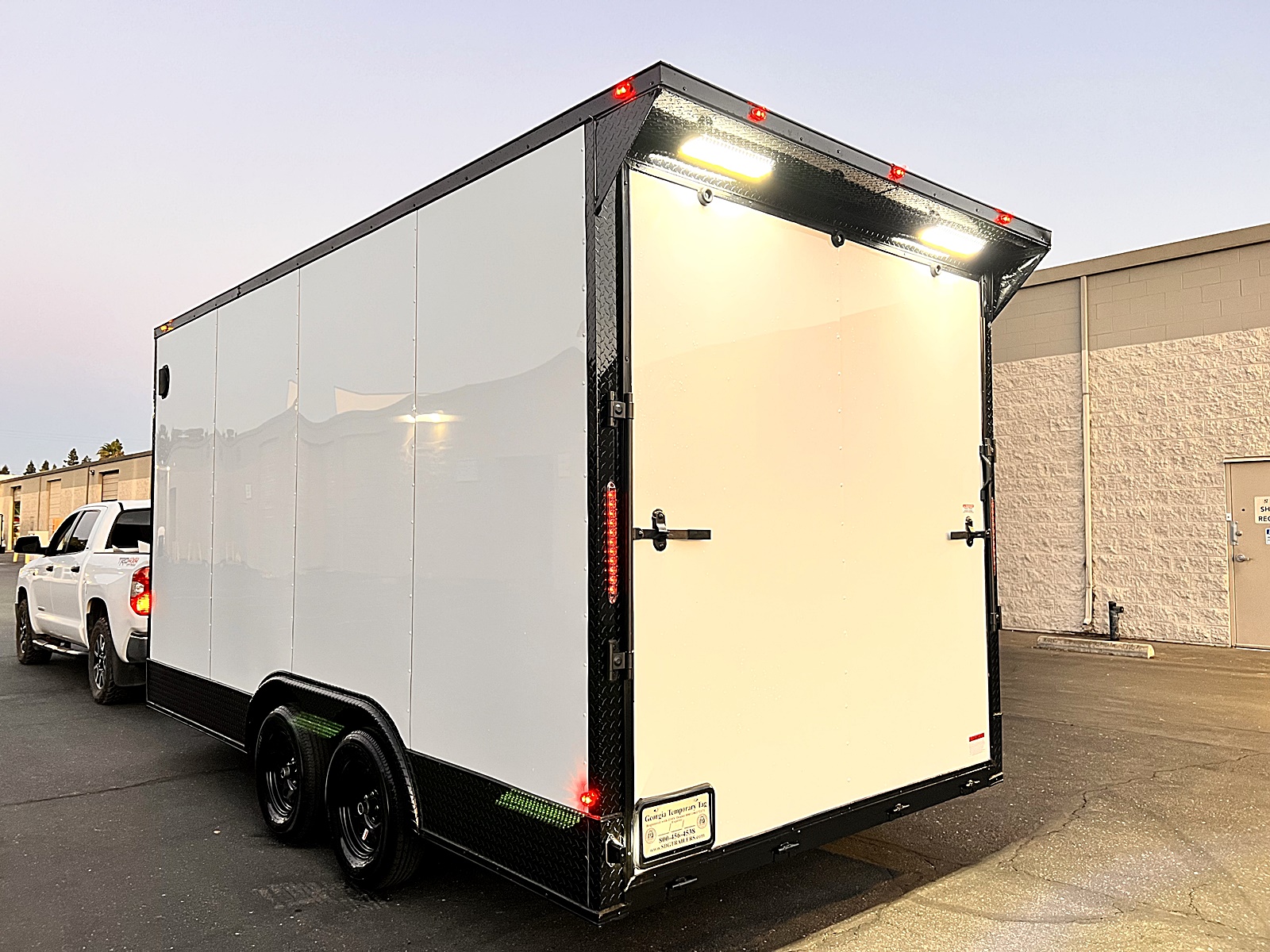 16'x8.5 Enclosed Trailer — 16'x8.5 utility trailer