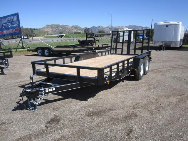 7x16 Utility — 7x14 utility trailer